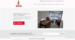 Desktop Screenshot of inmobiliariarolando.com.ar